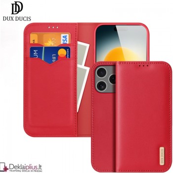 Dux Ducis Hivo odinis dėklas - raudonas (Apple Iphone 17 Pro/Iphone 18 Pro)